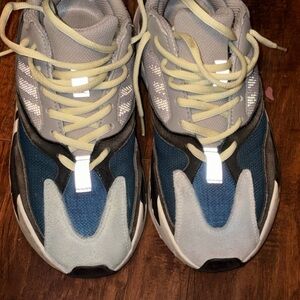 adidas Men's Athletic Shoes in Blue and Gray